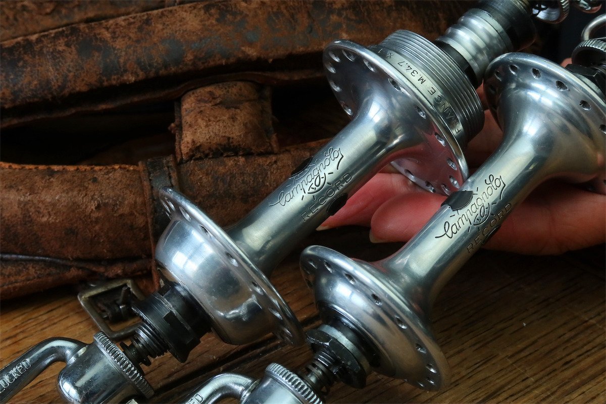 Serrage Rapide Campagnolo / Simplex Pour Vélo De Route, Modèle Vintage Peugeot PX10 Singer