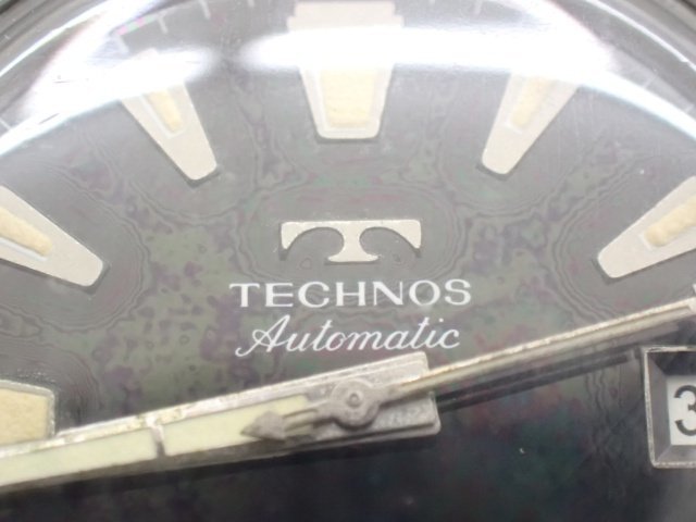 TECHNOS テクノス 腕時計 SkyDiver 25 JEWELS 10744 Mens vintage 