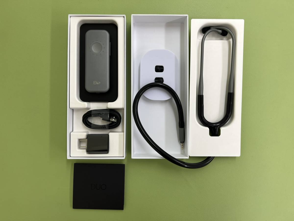 電子聴診器 Eko DUO ECG + Digital Stethoscope (2nd Gen) 新品Eko DUO