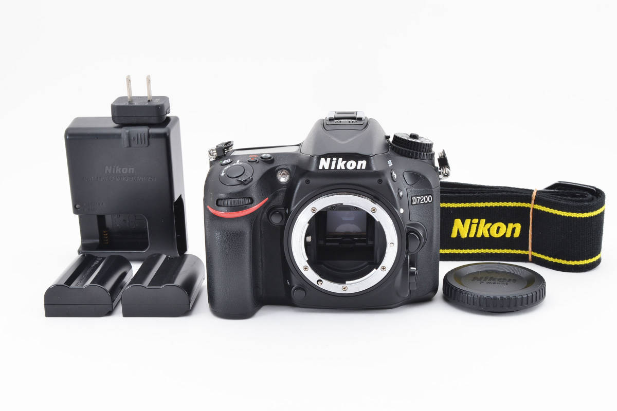 セール，定番 良品 ニコン Nikon D7200 ボディ バッテリー2個(ニコン)｜売買されたオークション情報、yahooの商品情報をアーカイブ公開 - オークファン ニコン