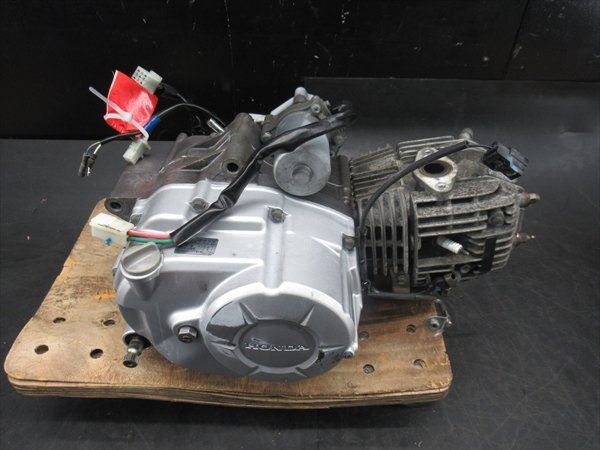 【同梱不可】 G2R5-0803 ホンダ スーパーカブ50 プロ 実動 エンジン ASSY 絶好調！ 【AA04-300～ 4速セル付 動画有】