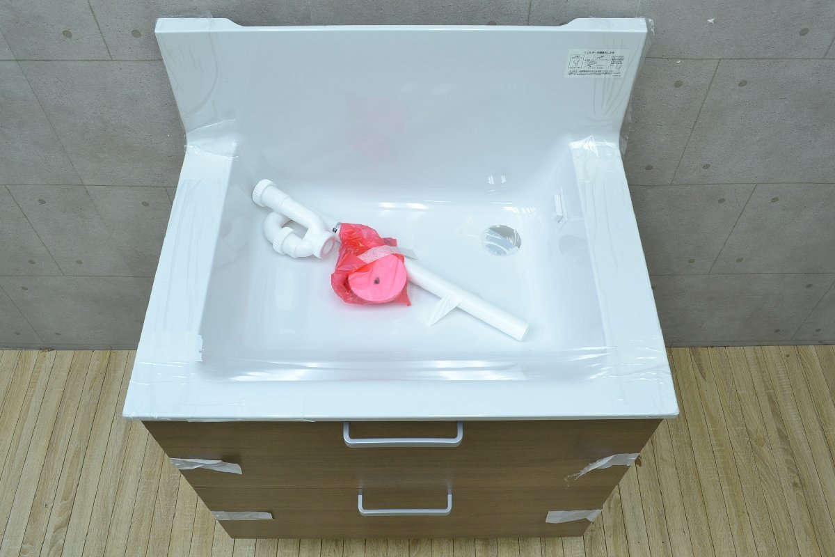 H452□開封 未使用□TOTO トートー□洗面化粧台□LDFS075BPGGG1Z□外寸 