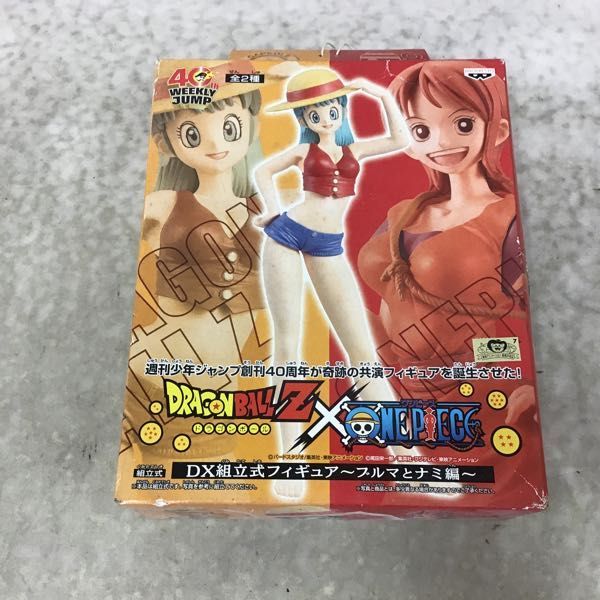 1円〜 未開封 バンプレスト ドラゴンボールZ×ONE PIECE DX組立式 