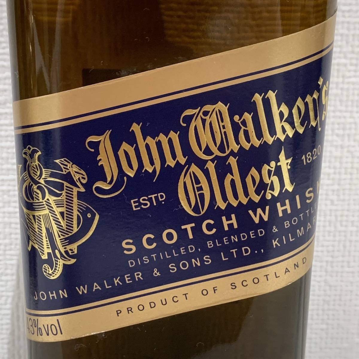 ジョニーウォーカー 未開栓 Walker WALKER Johnnie ブラックラベル 