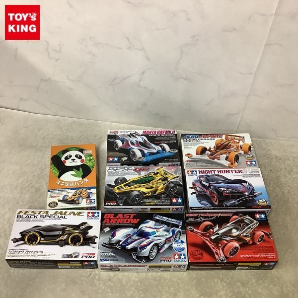 1円〜 タミヤ ミニ四駆 ナイトハンター（FM-Aシャーシ）、フェスタジョーヌ ブラックスペシャル他