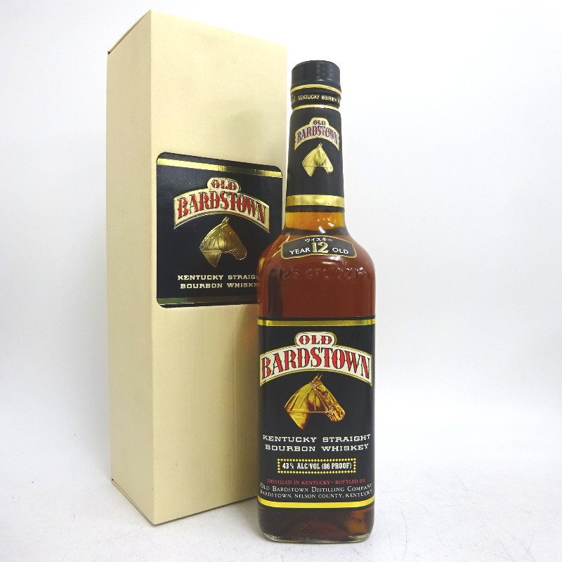750ml オールドバーズタウン 12年 OLD 未開栓 飲料 BARDSTOWN