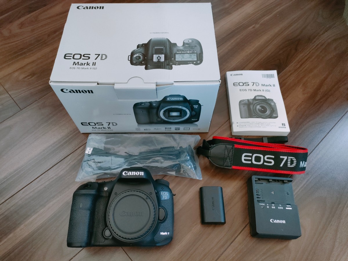 カメラ、光学機器 ☆動作品☆ CANON キヤノン EOS 7D Mark II ボディ