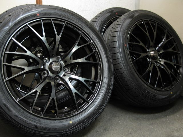新作，定番 Weds sport SA-20R 18インチ＆バリ山 225/50R18 4本セット 50エスティマ/CH-R/レクサスUX他(ラジアルタイヤ)｜売買されたオークション情報、yahooの商品情報をアーカイブ公開 - オークファン 5穴