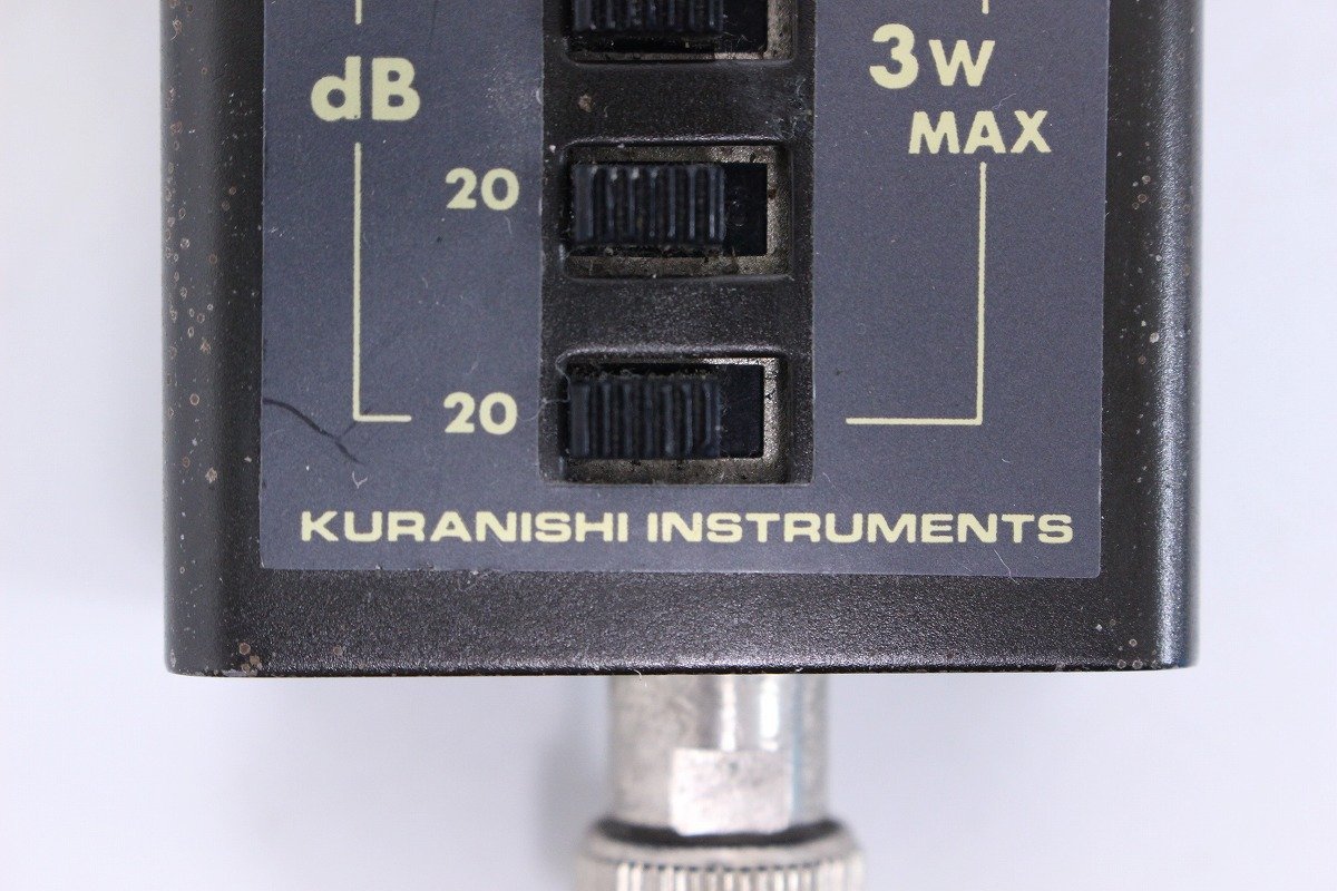 KURANISHI クラニシ ステップアッテネーター AT-563 STEP ATTENUATOR