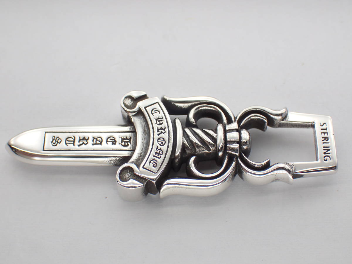 CHROME HEARTS 10ダガー☆ペンダントトップ☆正規品☆【10.9g 