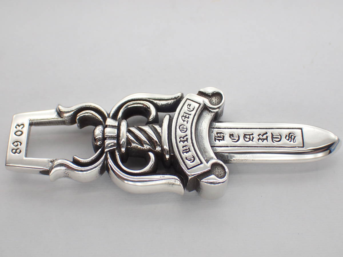 CHROME HEARTS 10ダガー☆ペンダントトップ☆正規品☆【10.9g 