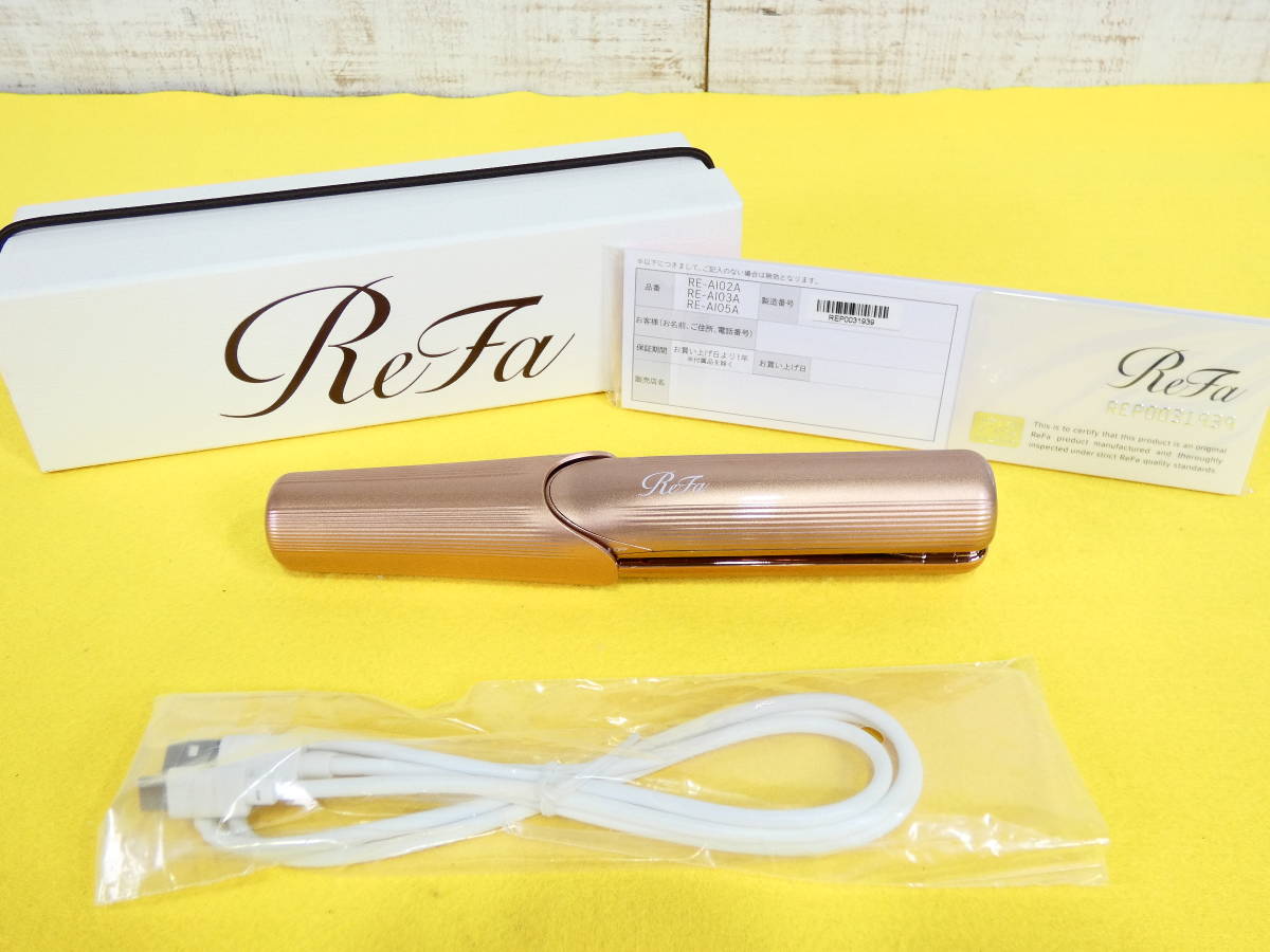ReFa FINGER リファ フィンガー BEAUTECH MTG フィンガーアイロン ST 