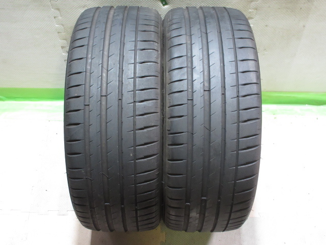 中古タイヤ　205/50R17 / 205/50ZR17　ミシュラン　PILOT SPORT 4　8分山　2021年式　2本セット