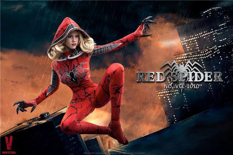 新品ジェシカアルバRED SPIDER フィギュア VCL-1010 VERYCOOL 1/6 スカーレット スパイダー 未開封新品 VCL-1010