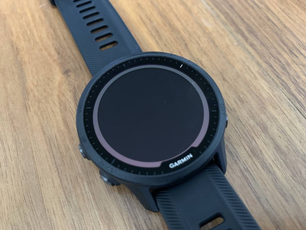 ★美品 GRMIN FORERUNNER 955 DUAL POWER ガーミン 音楽再生 ソーラー充電 タッチ操作 GPS ランニング Garmin Pay Black★_3