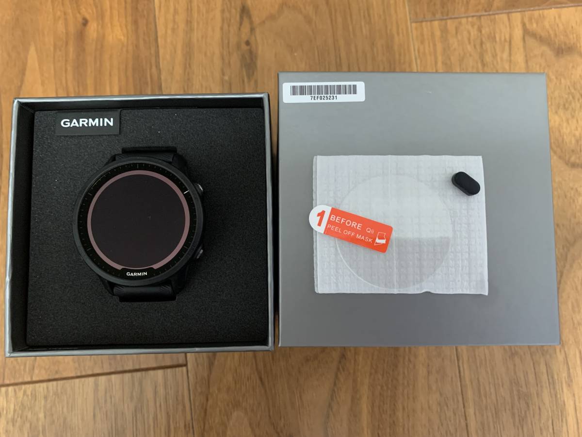 ★美品 GRMIN FORERUNNER 955 DUAL POWER ガーミン 音楽再生 ソーラー充電 タッチ操作 GPS ランニング Garmin Pay Black★_5