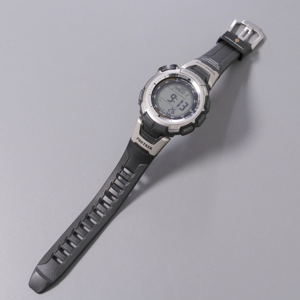 TF5640：CASIO/カシオ*PRO TREK/プロトレック*PRW-1300J*ソーラー電波 