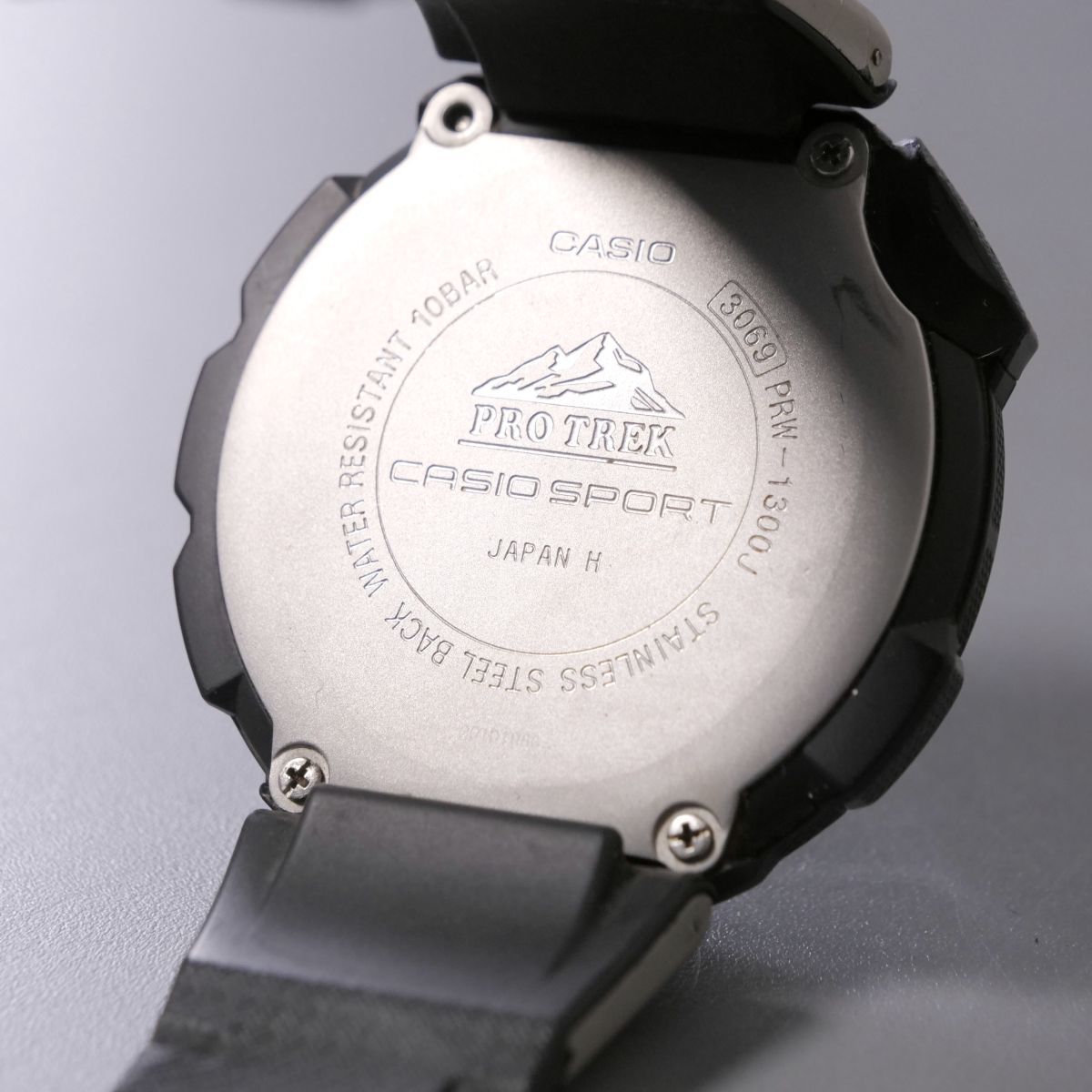 TF5640：CASIO/カシオ*PRO TREK/プロトレック*PRW-1300J*ソーラー電波 