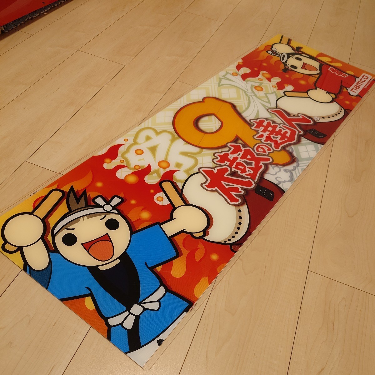 ナムコ 太鼓の達人 9 看板パネル 太鼓の達人9 筐体タイトル看板 パネル(アーケードゲーム)｜売買された