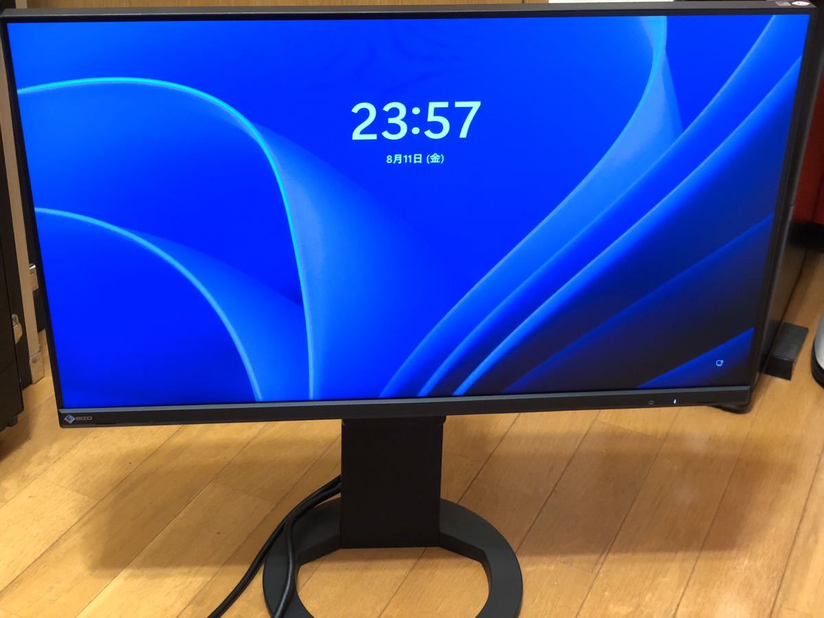 EIZO ナナオ FlexScan EV2480-ZBK 23.8インチ ブラック 2021年製造 使用感少なめ