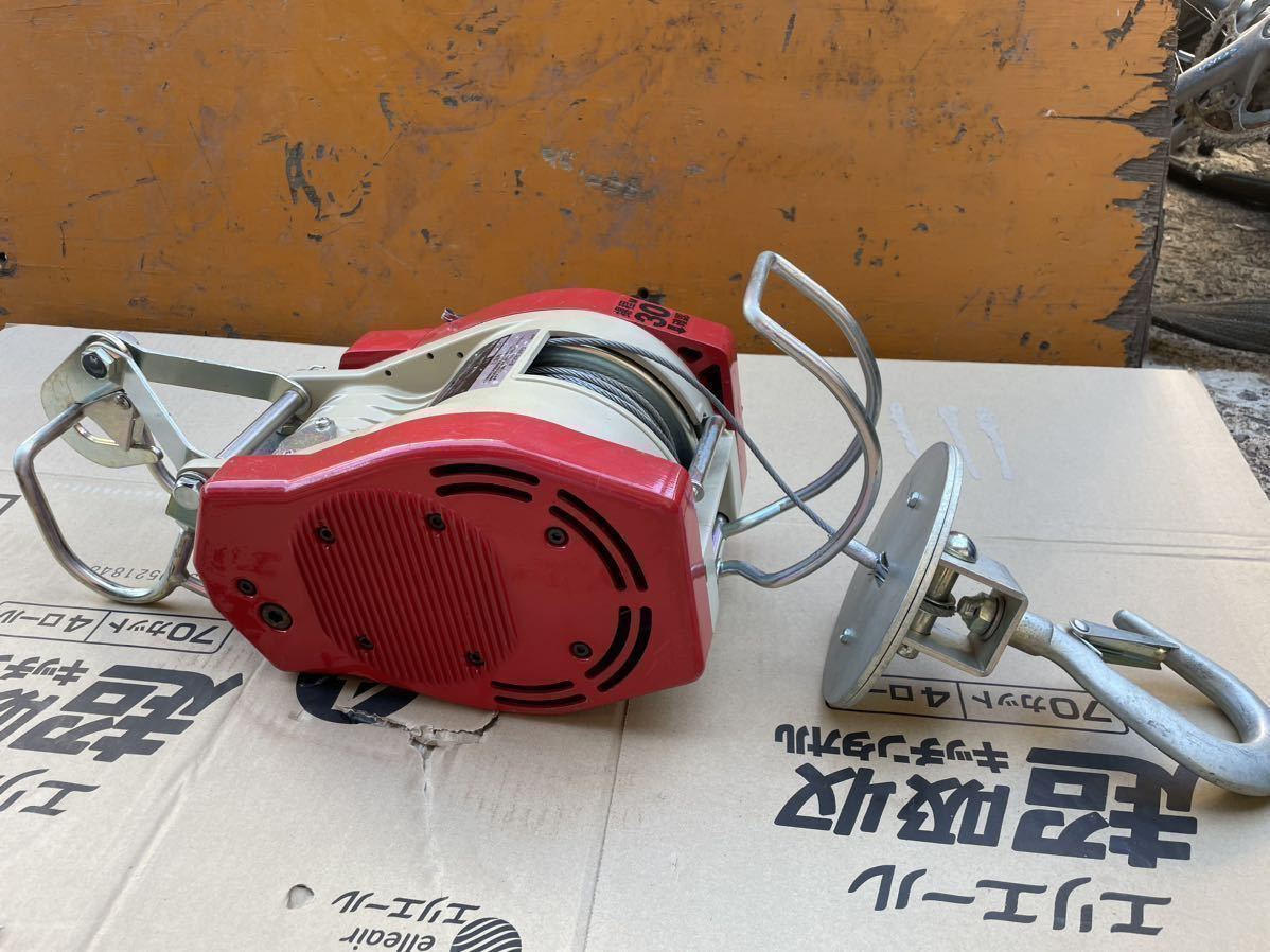 ☆中古品☆マキタ makita 小型ホイスト TH60SP 電動ウインチ 引き取り 