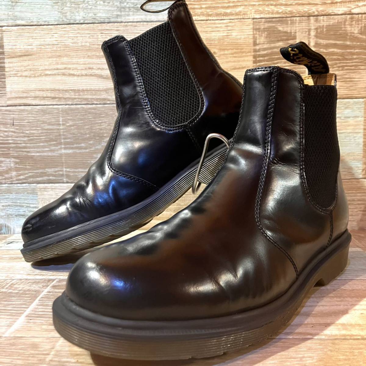 Dr. Martens サイドゴアブーツ ブラック UK8 ドクターマーチン Dr.Martens サイドゴアブーツ UK8 27cm程 ブラック