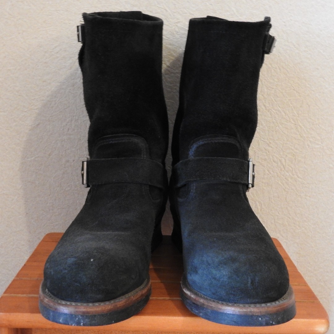 REDWING BEAMS別注 8274 ブラック スエード ラフアウト エンジニア 