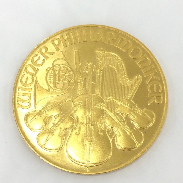 BHAJ6013】K24 ウィーン金貨 ハーモニー 1oz 総重量31.1g 【公式通販】