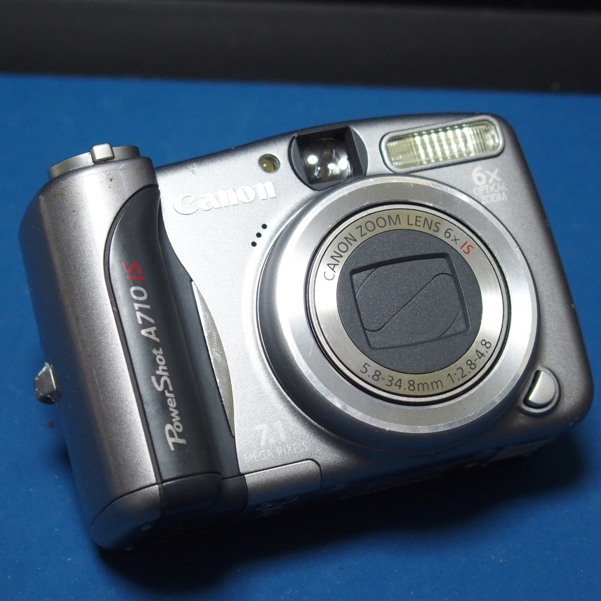 CANON PowerShot A710IS シルバー 実写確認済み Canon PowerShot A710