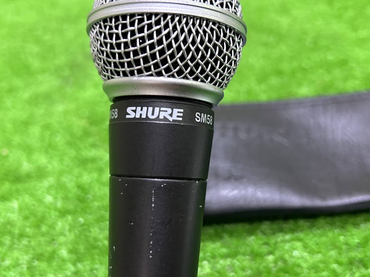SHURE ダイナミックマイク SM58 動作未確認 SM58 SHURE 動作未確認