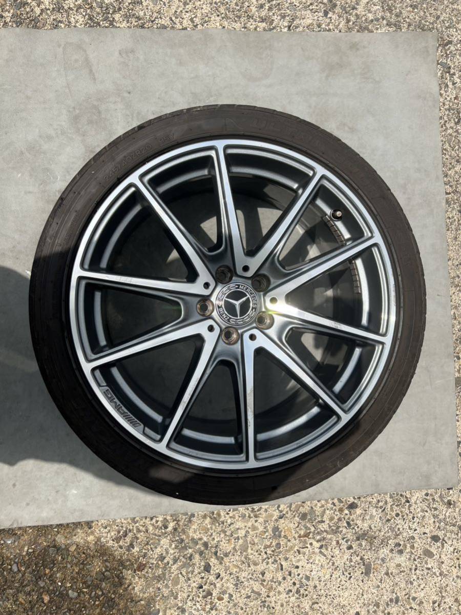 ト*ニ様 ベンツ W222 Sクラス AMG S560 純正ホイール 1本 メルセデスW222 SクラスAMG純正 フロント用ホイール 1本① A2224014100