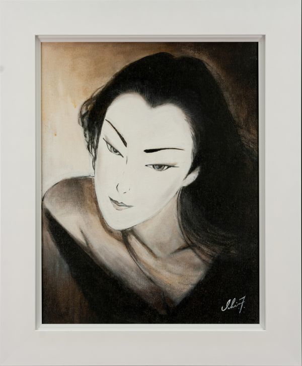 2026年最新Yahoo!オークション 【真作】【WISH】石阪春生「女のいる