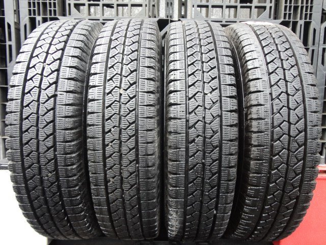 ●4912 美品9分山 ブリヂストン VL1 145R12 LT 6PR 4本
