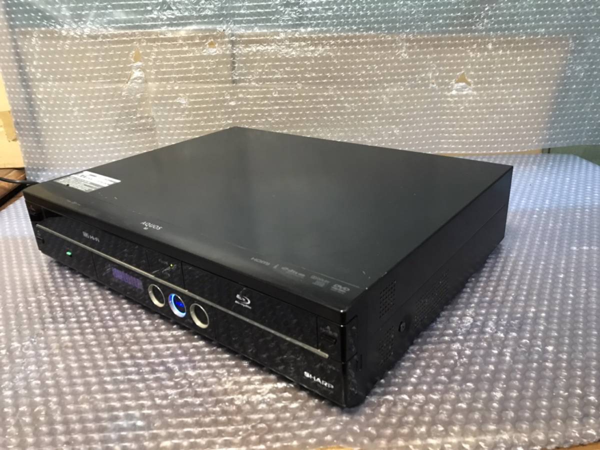 B3 SHARP シャープ AQUOS 一体型 VHS HDD ブルーレイレコーダー BD