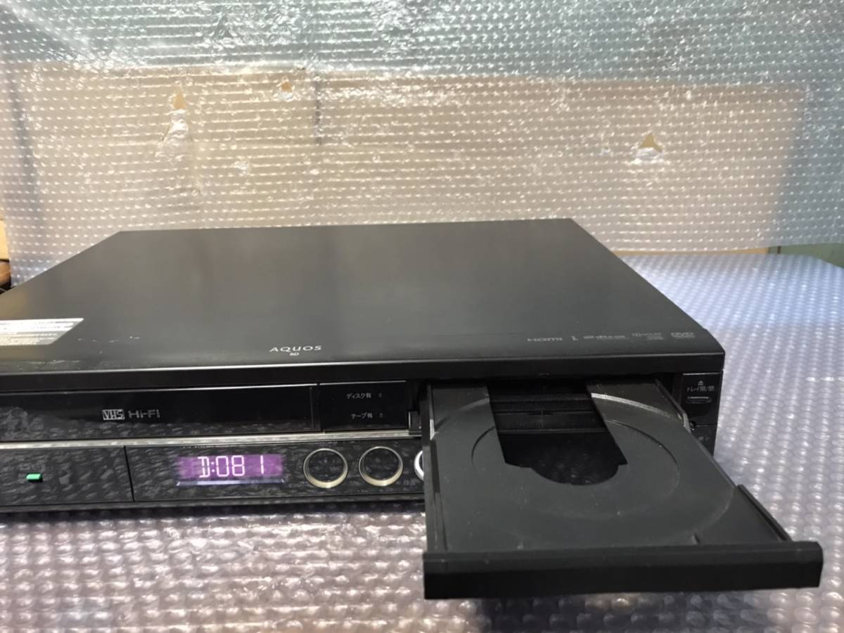 B3 SHARP シャープ AQUOS 一体型 VHS HDD ブルーレイレコーダー BD