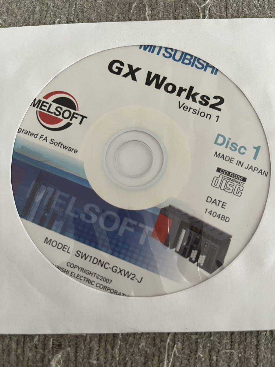 三菱電機 MELSOFT GX works2 ver1 SW1DNC-GXW2-J 正規ライセンス品の 