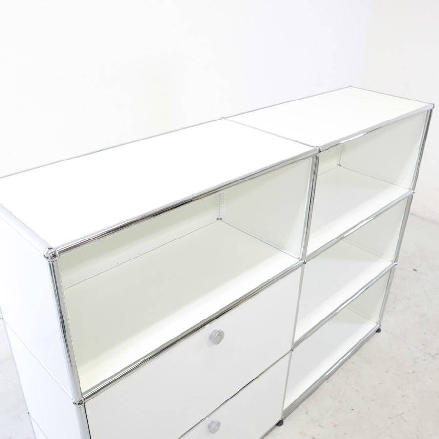☆状態良好！USMハラー☆キャビネット 2列3段 ピュアホワイト