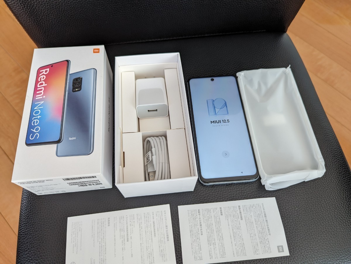 Redmi Note 9S xiaomi ホワイト Note9S xiomi Redmi note9S
