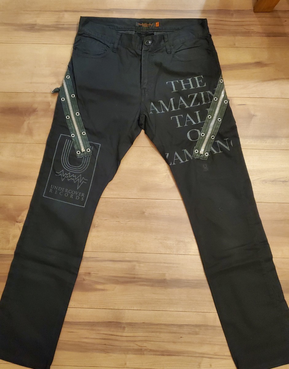 希少 極美品 UNDERCOVER 2006SS/T期 エプロン付きパンツ フラップ 