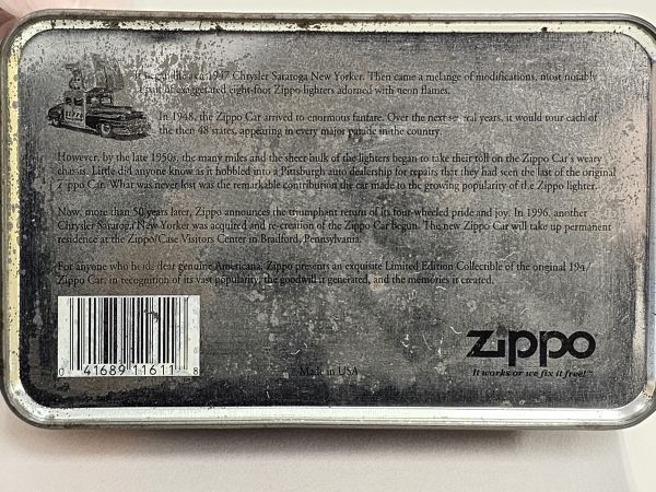 8-96-60 Zippo☆ZIPPO CAR ジッポーカー 1998年限定 コレクション 宣伝 