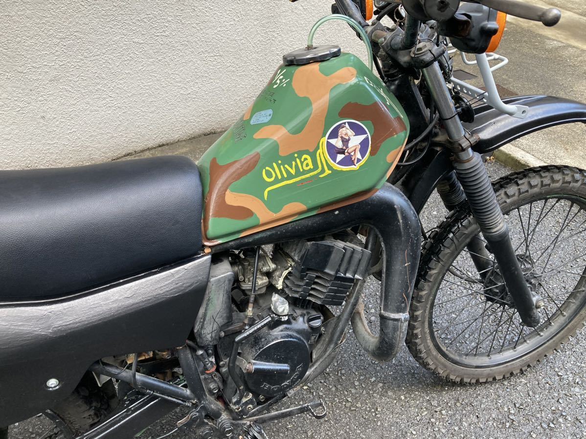 超希少、始動OK】2サイクル MTX50 F21インチ、フルサイズオフロード