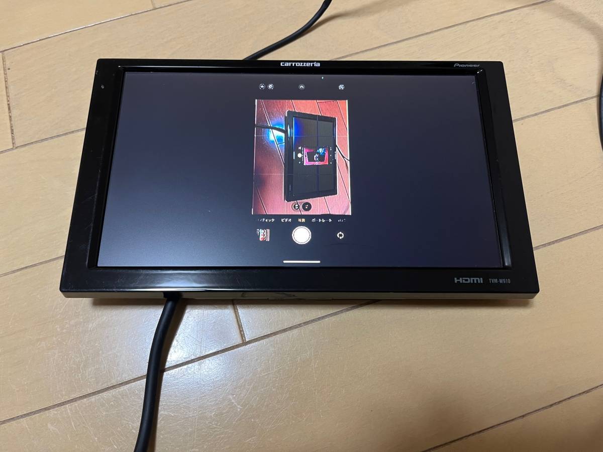カロッツェリア パイオニア carrozzeria TVM-W910モニターのみ TVM