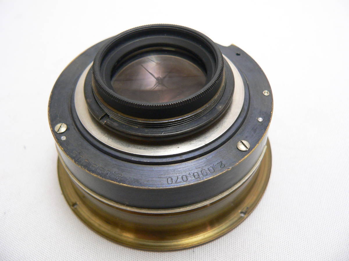 用途不明改造品 Kodak コダック メダリスト用レンズ エクター 100mmF3，5 現状品 管理B-4 中判カメラ「KODAK コダック メダリスト」 オリンパス カメラ修理屋の気まぐれBLOG レンズ交換