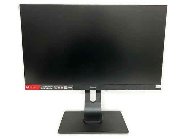 iiyama G-MASTER GB2760QSU 27インチ ゲーミングモニター ノングレア 液晶 ディスプレイ 中古 T7811485