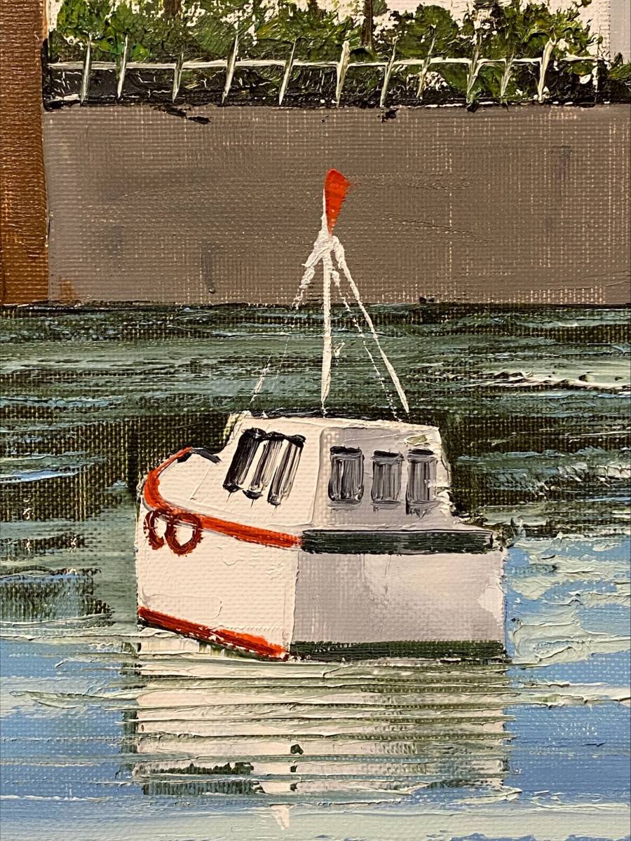 ブルージュ 油彩画 前田 前田 油彩画 忠雄 絵画セール アウトレット