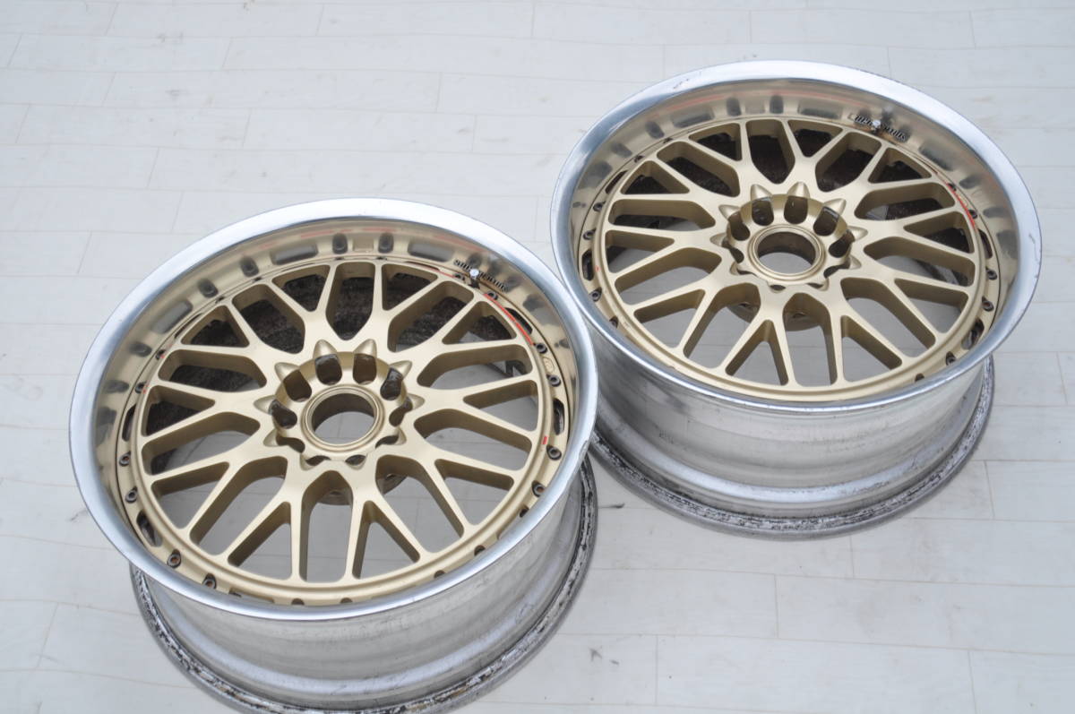 深リム RAYS GT-U 18x8J+18 レイズ ボルクレーシング VOLKRACING
