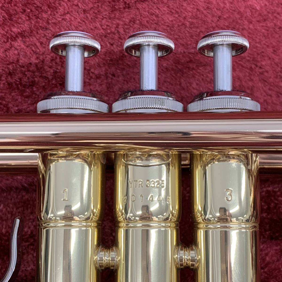 P3】 YAMAHA YTR-3325 トランペット ヤマハ 中古管楽器 ミュート P3】 YAMAHA YTR-3325 トランペット ヤマハ 中古管楽器 ミュート
