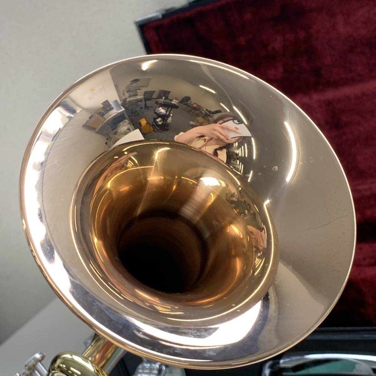 P3】 YAMAHA YTR-3325 トランペット ヤマハ 中古管楽器 ミュート付 