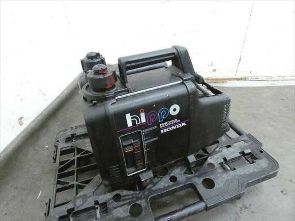 ジャンク☆ホンダ/HONDA☆超小型ポータブル発電機 予備タンク付き☆EX300 hippo 管N21697 #