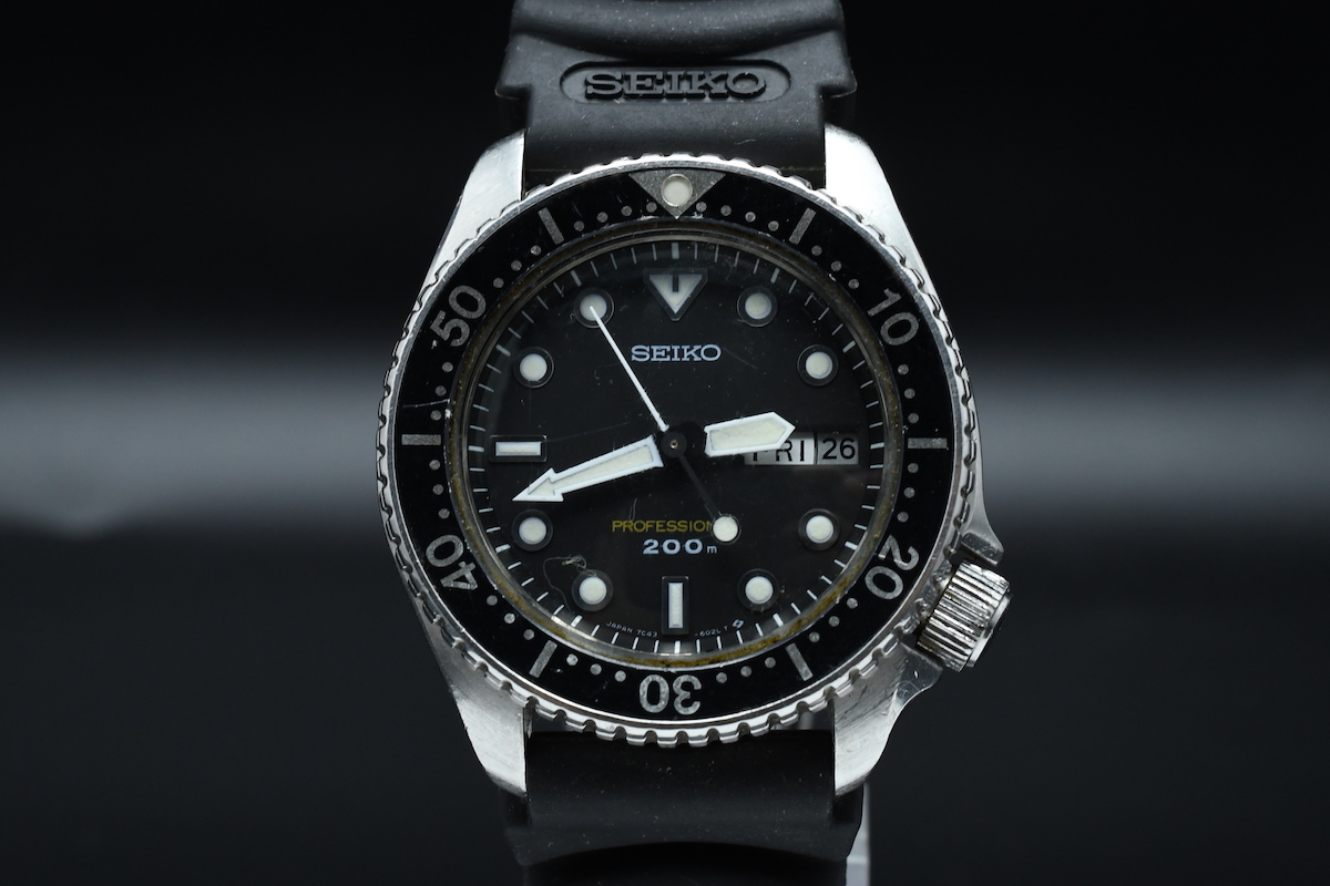 SEIKO セイコー7C43-7010 プロフェッショナルダイバージャンク OH済